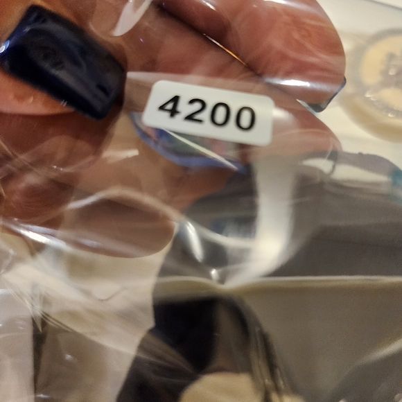 DKNY women's Navy Blue One Polka Dot  Piece Swimmer size 7 - Picture 10 of 10